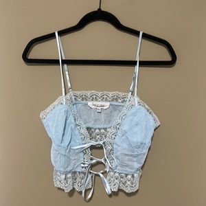Delicate Tie Lace Cami